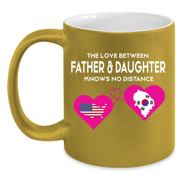 Father And Daughter Mug, Pretty Daughter Cup, Gift For Father's Day Mug