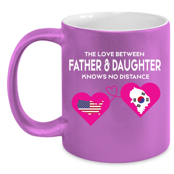 Father And Daughter Mug, Pretty Daughter Cup, Gift For Father's Day Mug