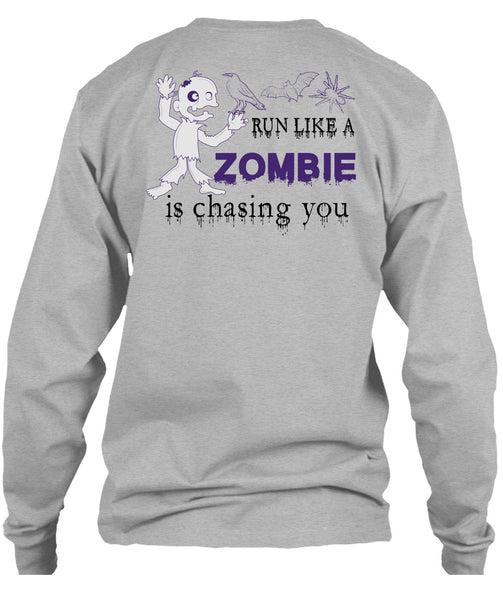 Run Like A Zombie Is Chasing You T Shirt, Wait For Halloween T Shirt
