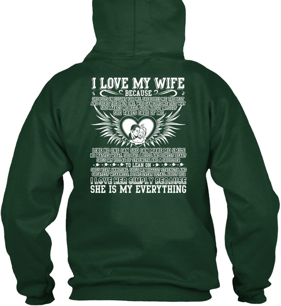 I Love My Wife T Shirt, I Love her Simply T Shirt