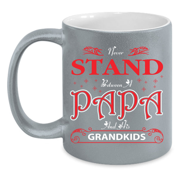 Cool Papa Cup, Grandkids Mug, Gift For Father's Day Cup