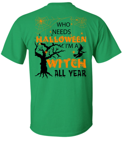 Who Needs Halloween T Shirt, I Love You Pumpkin T Shirt