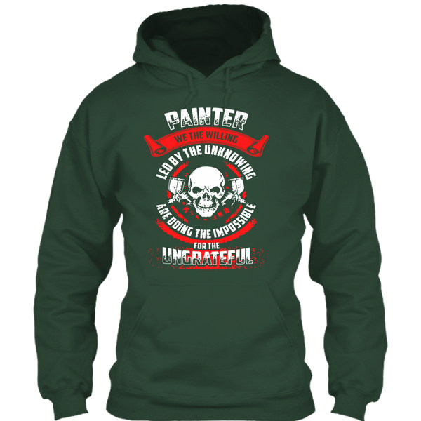 A black t-shirt with the shopify logo