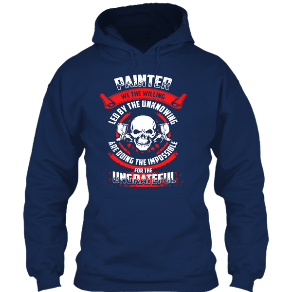 A black t-shirt with the shopify logo