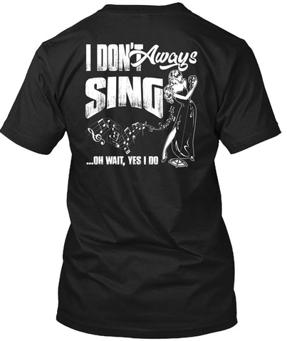 A black t-shirt with the shopify logo