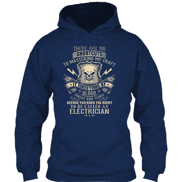 A black t-shirt with the shopify logo