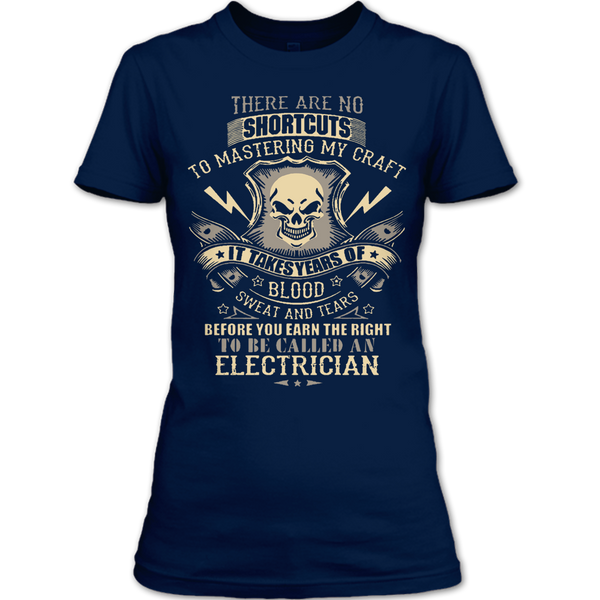 A black t-shirt with the shopify logo