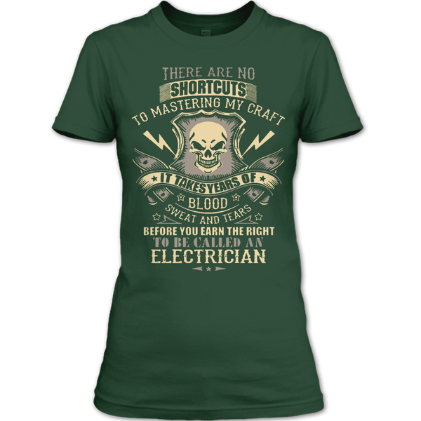 A black t-shirt with the shopify logo