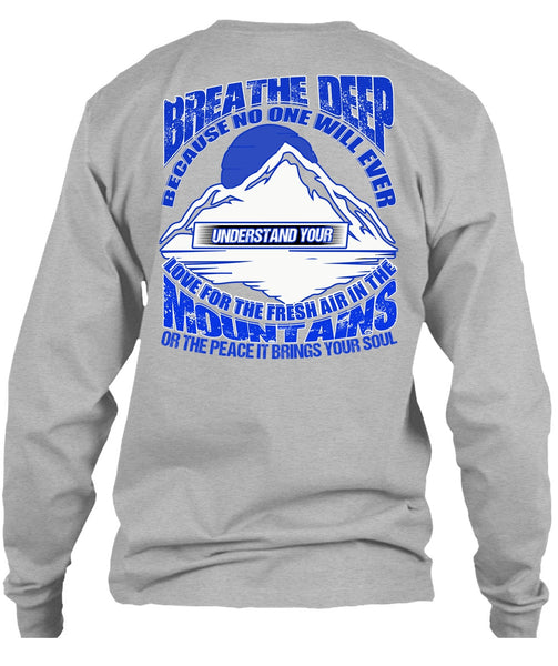 The Fresh Air In The Mountains T Shirt, I Love Hiking T Shirt