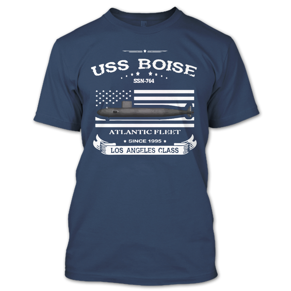 A black t-shirt with the shopify logo