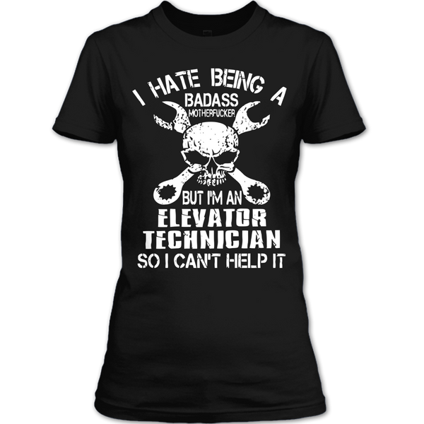 A black t-shirt with the shopify logo