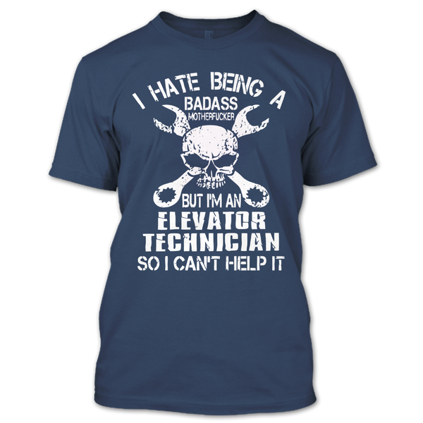 A black t-shirt with the shopify logo