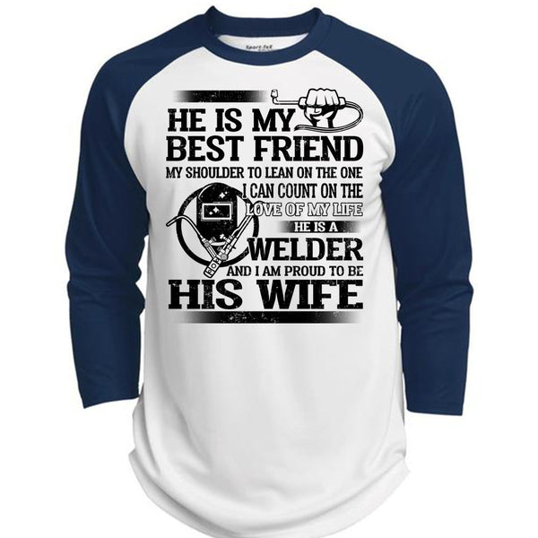 I Am Proud To Be His Wife T Shirt, I Love My Wife T Shirt, Awesome T-Shirts  (Polyester Game Baseball Jersey)