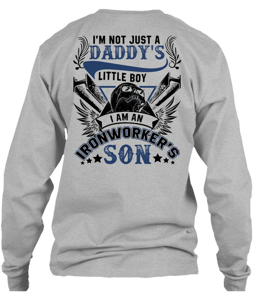 I Am An Ironworker's Son T Shirt, I Love Ironworker T Shirt