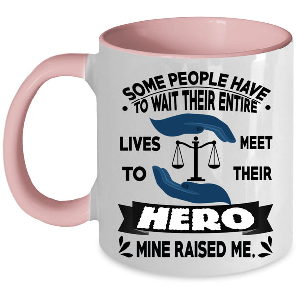 Funny Gift For My Husband Coffee Mug, Cool Gift For Daddy Accent Mug