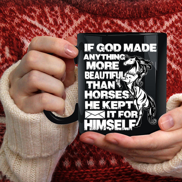 My Horses Coffee Mug, I Love Horses Coffee Cup