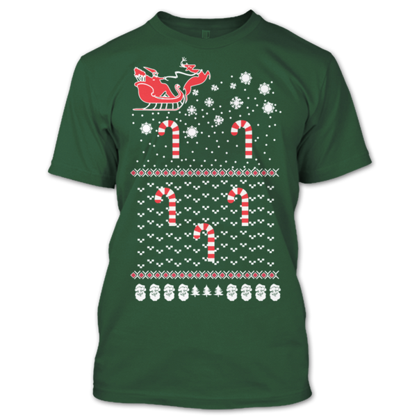 A black t-shirt with the shopify logo