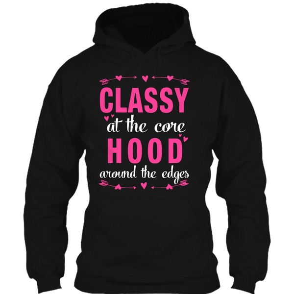 A black t-shirt with the shopify logo