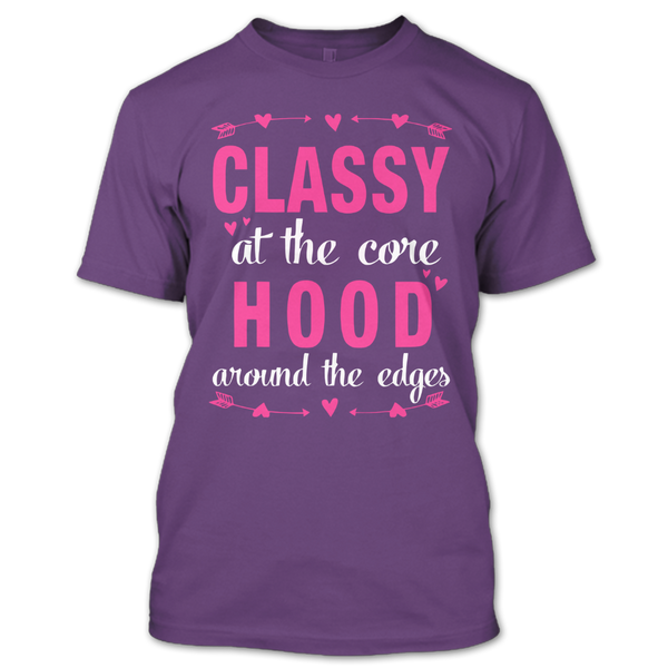 A black t-shirt with the shopify logo