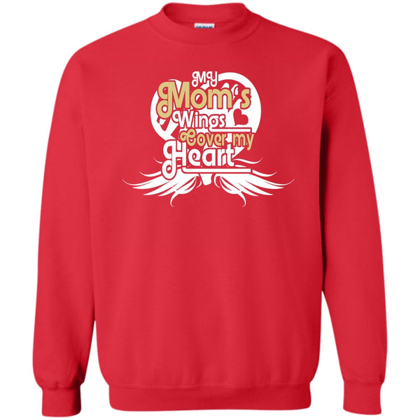 Mom's Wings Cover My Heart T Shirt, Coolest Mom Ever Sweatshirt