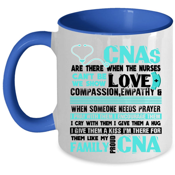 My Family proud CNA Coffee Mug, Awesome CNAs Accent Mug
