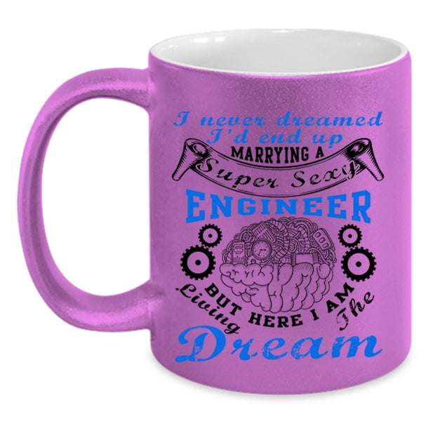 I Love Engineer Coffee Mug, I'd End Up Marryingn Engineer Accent Mug