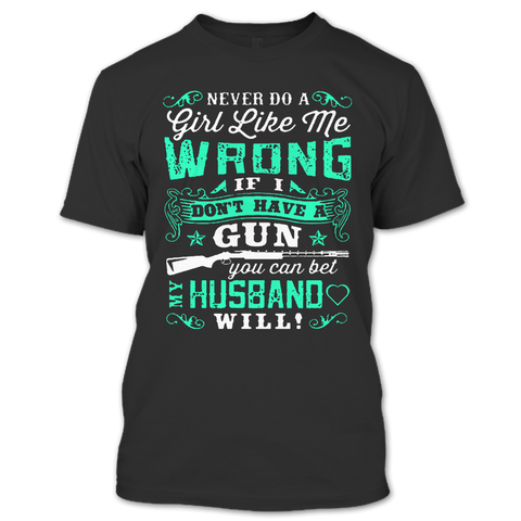 A black t-shirt with the shopify logo