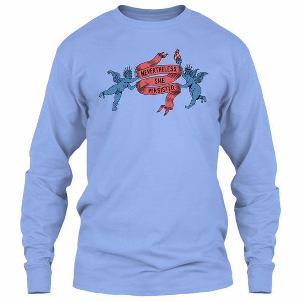 A black t-shirt with the shopify logo