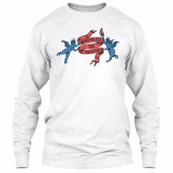 A black t-shirt with the shopify logo