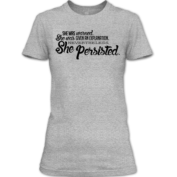 A black t-shirt with the shopify logo