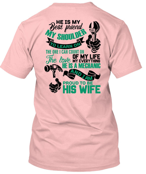 Proud To Be His Wife T Shirt, I Love Wife T Shirt