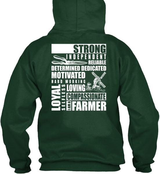 I Am A Farmer T Shirt, Hard Working Loving T Shirt