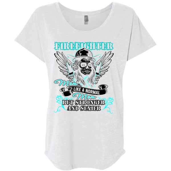 Firefighter Mom Like A Normal Mom T Shirt, I Love Firefighter T Shirt, Awesome T-Shirts