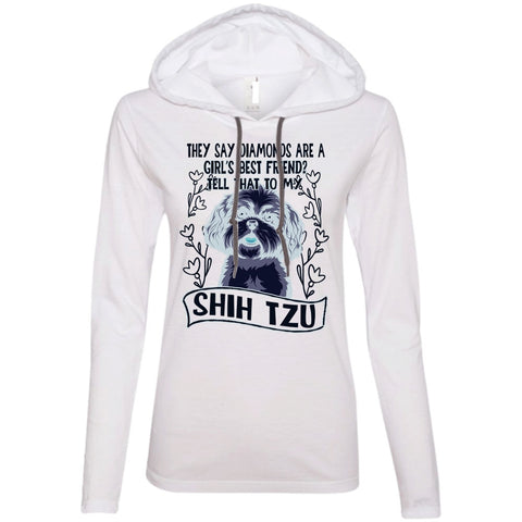 A black t-shirt with the shopify logo