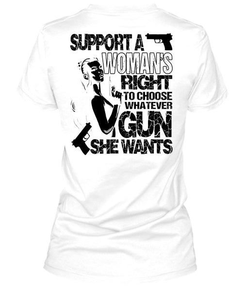 Choose Whatever Gun T Shirt, I Love Gunner T Shirt