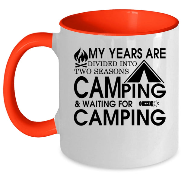 Waiting For Camping Coffee Mug, Camping Accent Mug