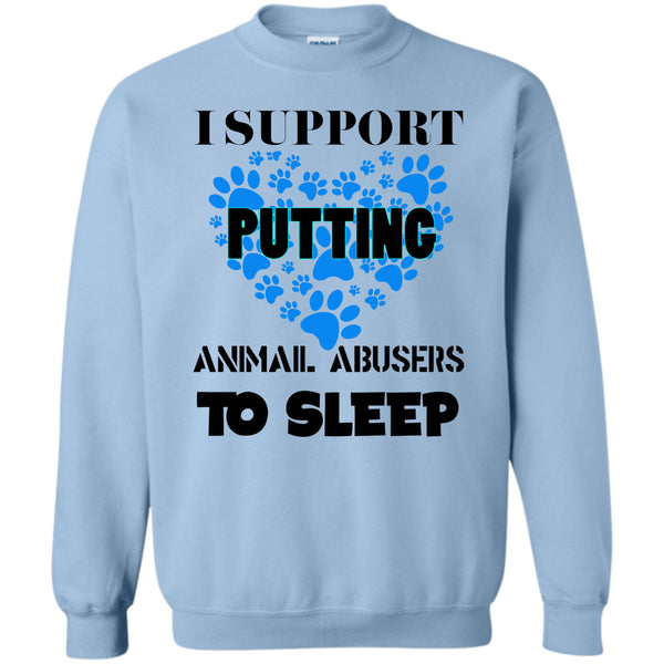 I Love My Dog T Shirt, I Support Putting Sweatshirt