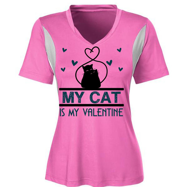 My Cat Is My Valentine T Shirt, I Love Cat T Shirt