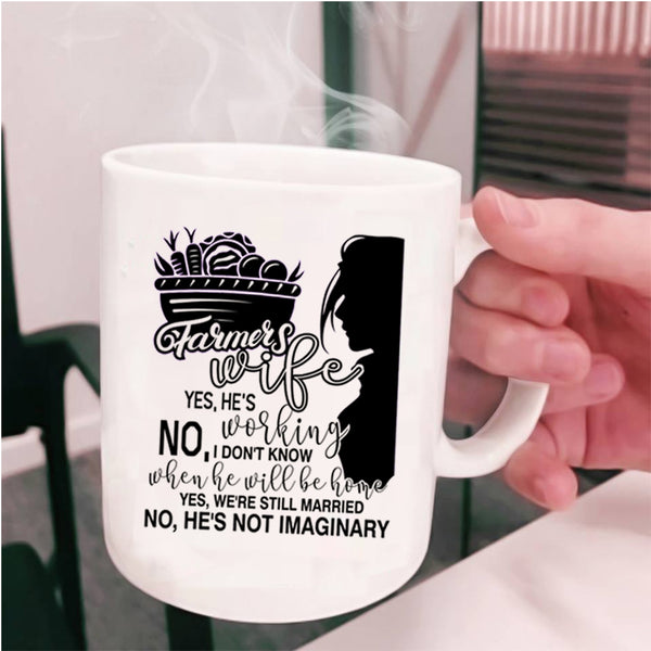 Beautiful Wife Coffee Mug, Farmer's Wife Cup