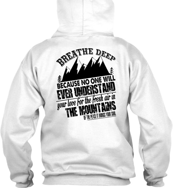 Fresh Air In The Mountains T Shirt, I Love Mountain T Shirt