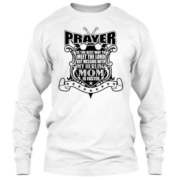 Messing With My Hurling Mom T Shirt, Gift For Mom T Shirt