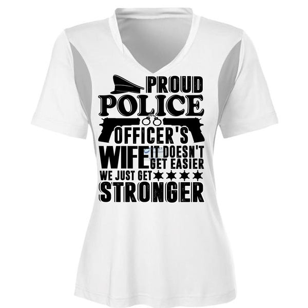 Proud Police Officer's Wife T Shirt, I Love Police T Shirt, Awesome T-Shirts