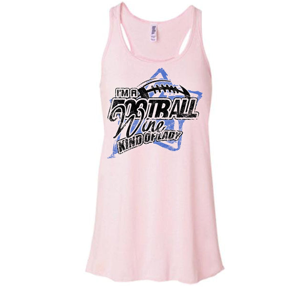 I'm A Football T Shirt, Coolest Football Lady Tank Top