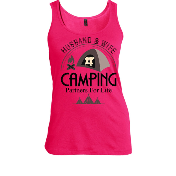 Husband & Wife T Shirt, Coolest Camping Couple T Shirt, Awesome t-shirts