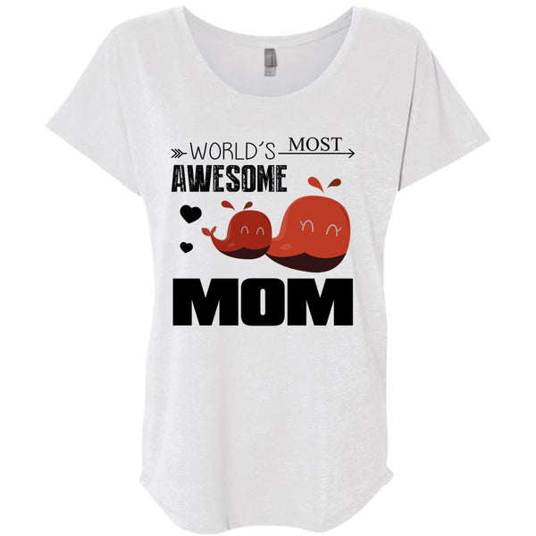 World's Most Awesome Mom T Shirt, Mother's Day T Shirt
