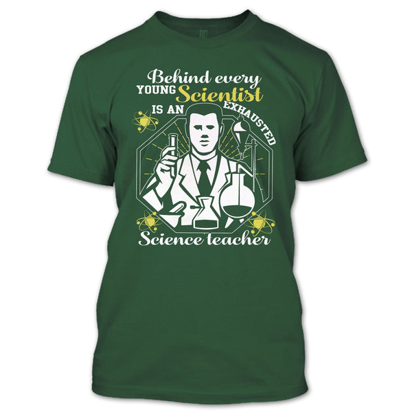 Hehind Every Young Musician T Shirt, An Exhausted Music Teacher T Shirt
