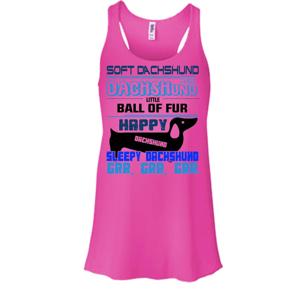 Soft Dachshund With Dachshund Little Ball Of Fur Shirt, Cute Dog Shirt