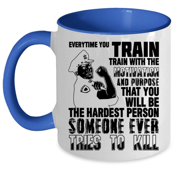 Funny Gift For Policeman Coffee Mug, Cool Policeman Accent Mug