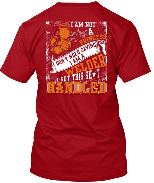 I Am A Welder T Shirt, I Love Welder T Shirt
