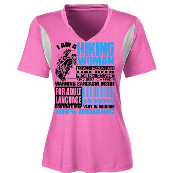 I Am A Hiking Woman T Shirt, I Love Hiking T Shirt, Awesome T-Shirts